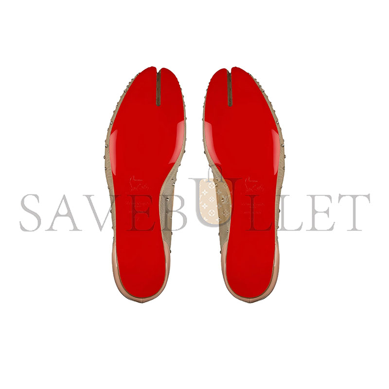 CHRISTIAN LOUBOUTIN GOAT URBAN TABI BALLERINAS 2503 1251024N295